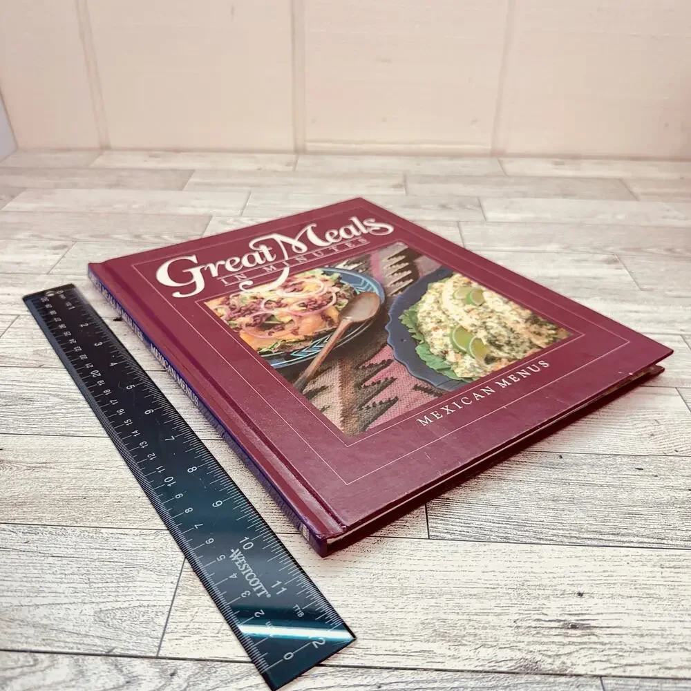 1984 Mexican Menus Great Meals in Minutes Time-Life Books Cookbook HC Vtg‎